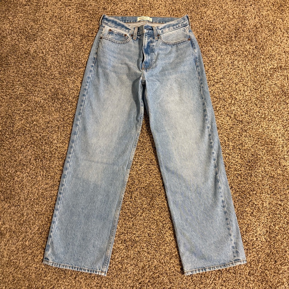 Abercrombie & Fitch mid-rise slouchy jean